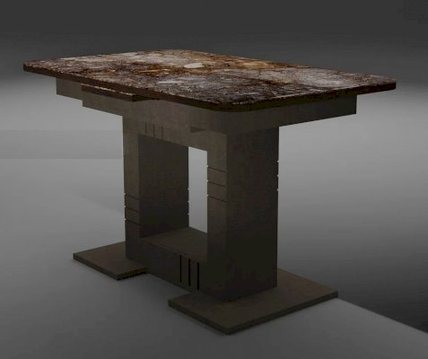 Кухонный стол Триумф коричневый камень (Игни)